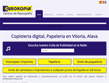 Tablet Screenshot of eurokopia.net